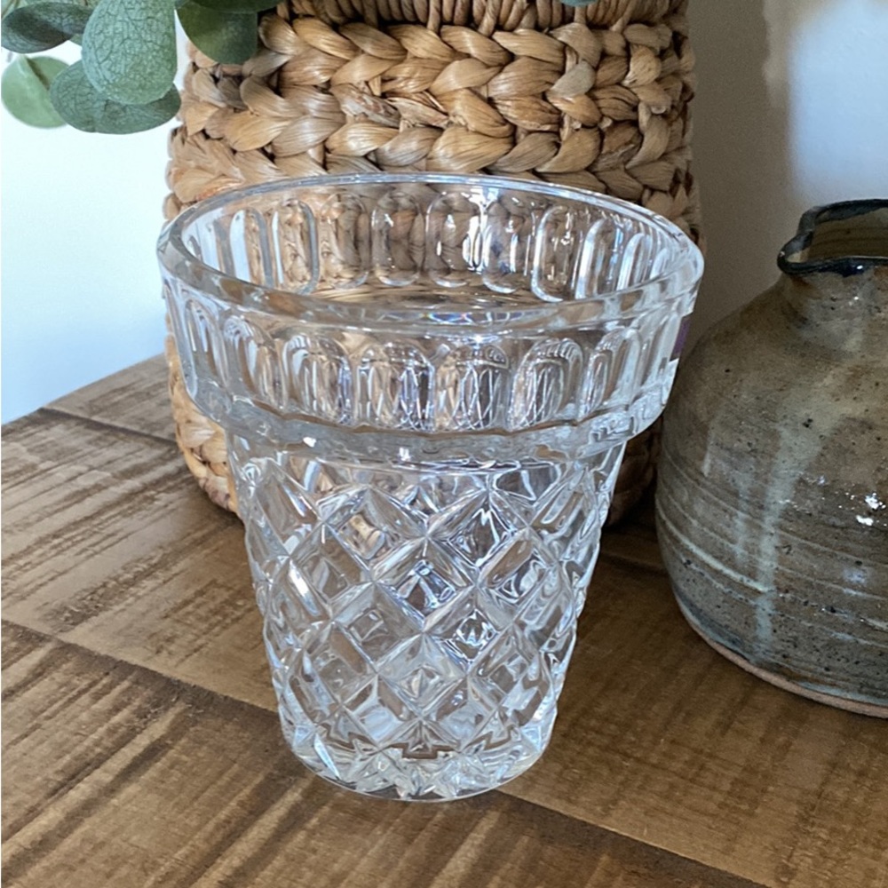 Waterford Marquis Diamond Flower Pot